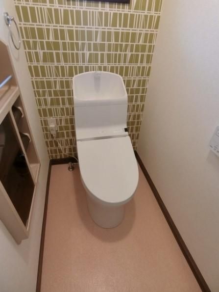 【トイレ】　清潔感のあるトイレ☆